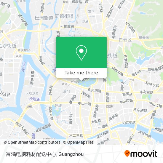 富鸿电脑耗材配送中心 map