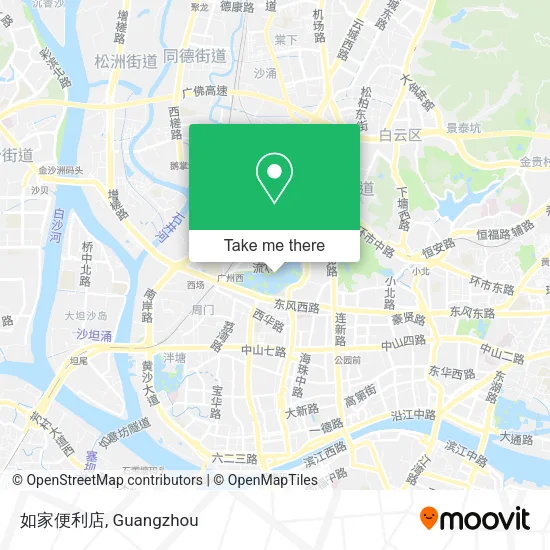 如家便利店 map