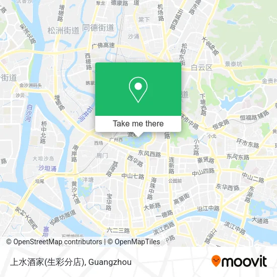 上水酒家(生彩分店) map