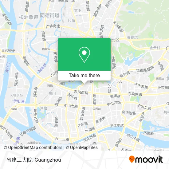 省建工大院 map