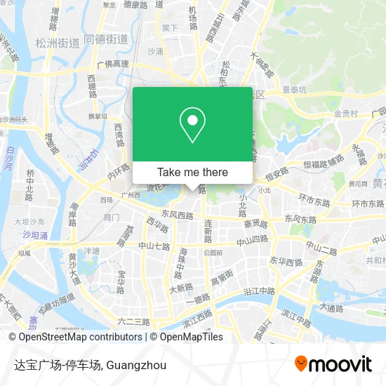 达宝广场-停车场 map