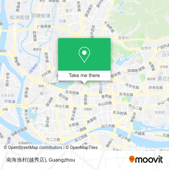 南海渔村(越秀店) map