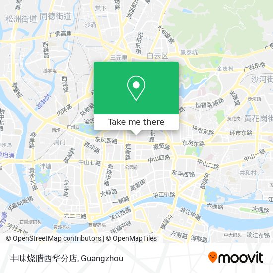 丰味烧腊西华分店 map