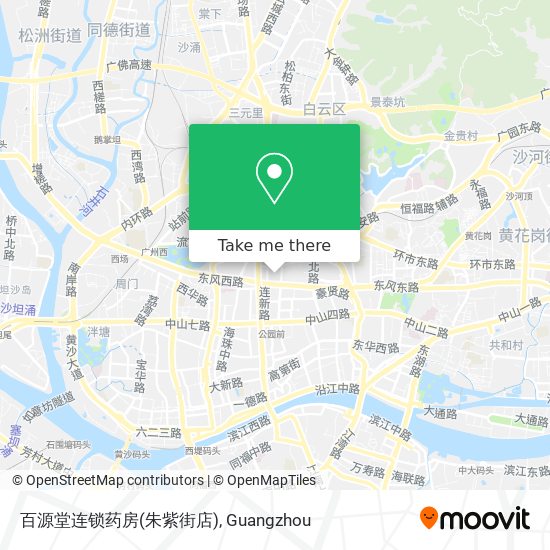 百源堂连锁药房(朱紫街店) map