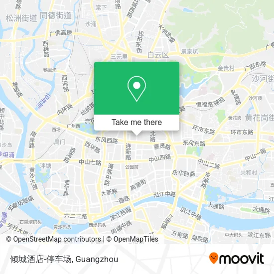 倾城酒店-停车场 map
