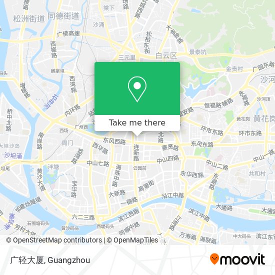 广轻大厦 map