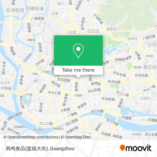 凤鸣食品(盘福大街) map