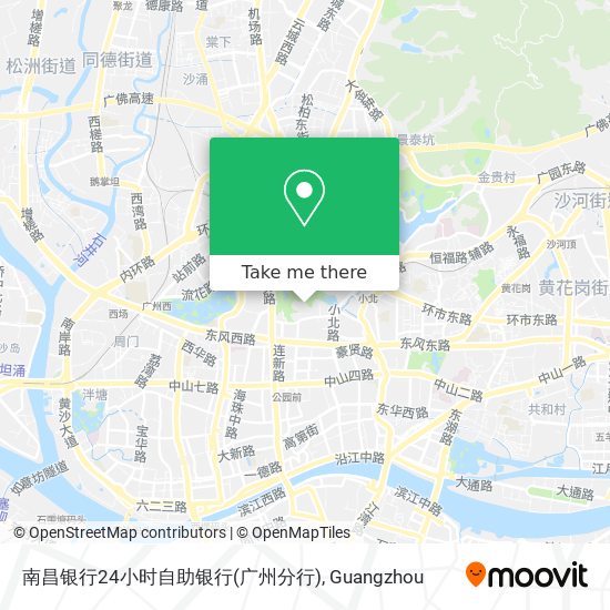 南昌银行24小时自助银行(广州分行) map