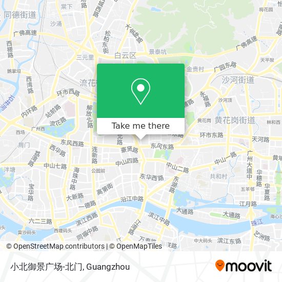 小北御景广场-北门 map