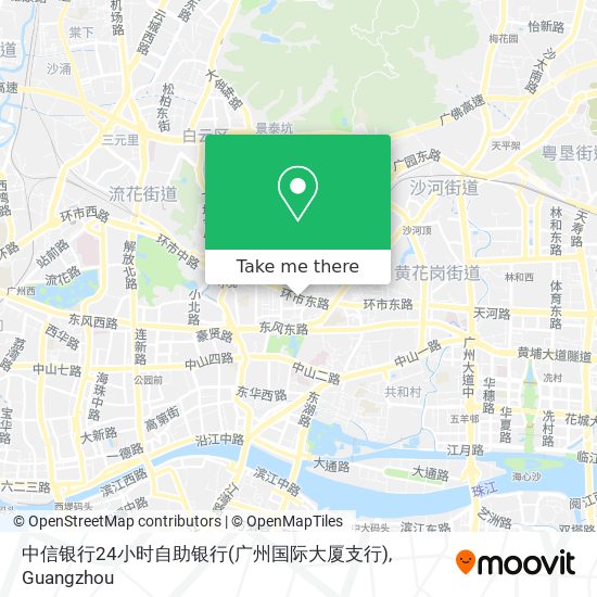 中信银行24小时自助银行(广州国际大厦支行) map