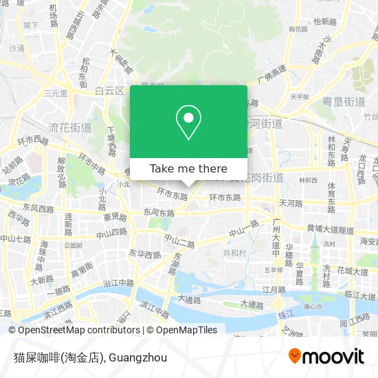 猫屎咖啡(淘金店) map