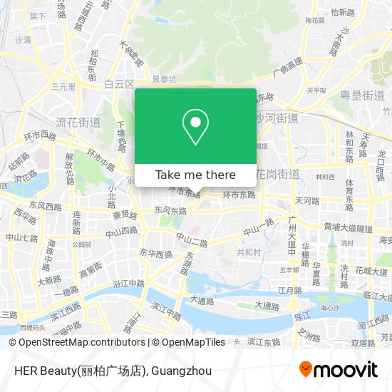 HER Beauty(丽柏广场店) map