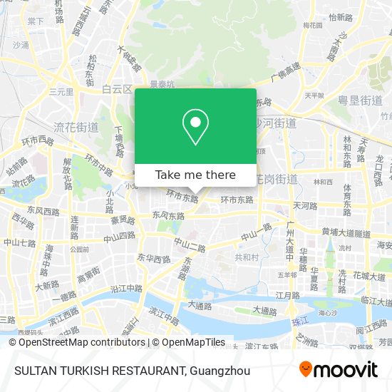 SULTAN TURKISH RESTAURANT map