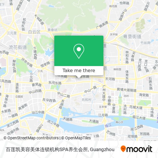 百莲凯美容美体连锁机构SPA养生会所 map