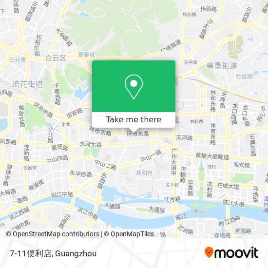 7-11便利店 map