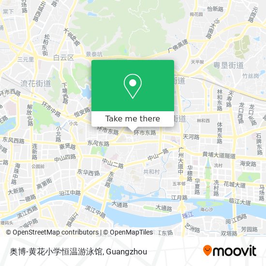 奥博-黄花小学恒温游泳馆 map