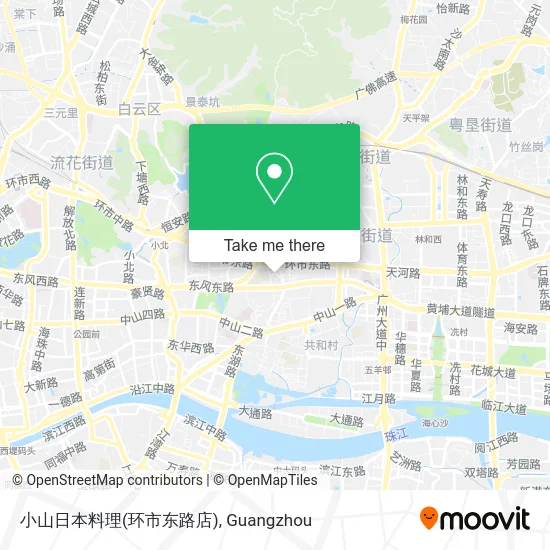 小山日本料理(环市东路店) map