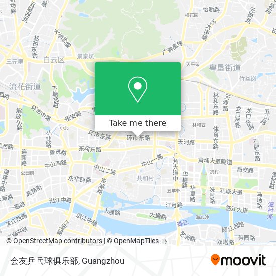 会友乒乓球俱乐部 map