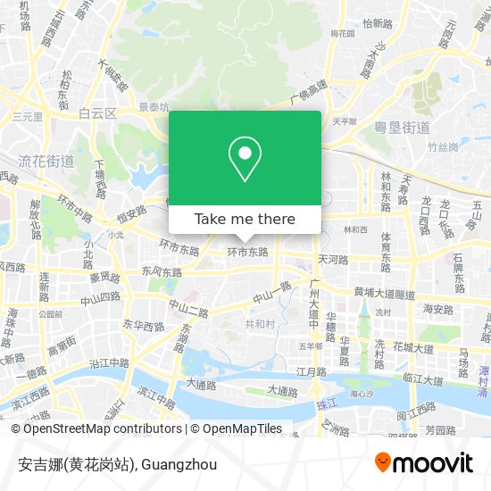 安吉娜(黄花岗站) map