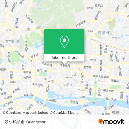沃尔玛超市 map