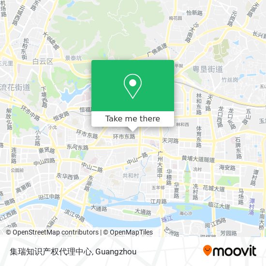 集瑞知识产权代理中心 map