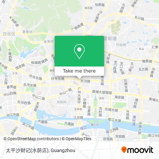 太平沙财记(水荫店) map