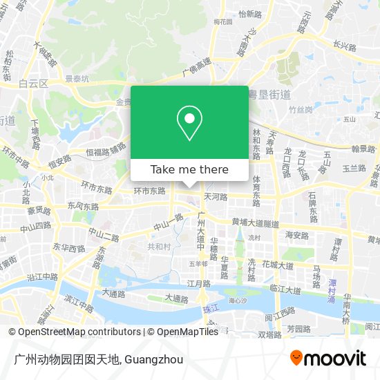 广州动物园囝囡天地 map