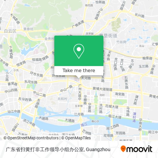 广东省扫黄打非工作领导小组办公室 map