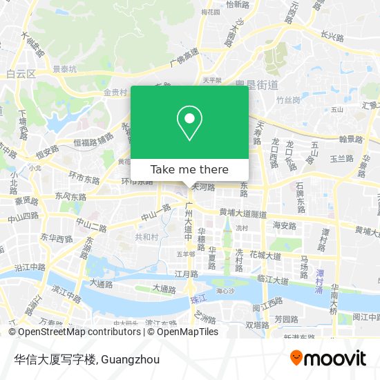 华信大厦写字楼 map