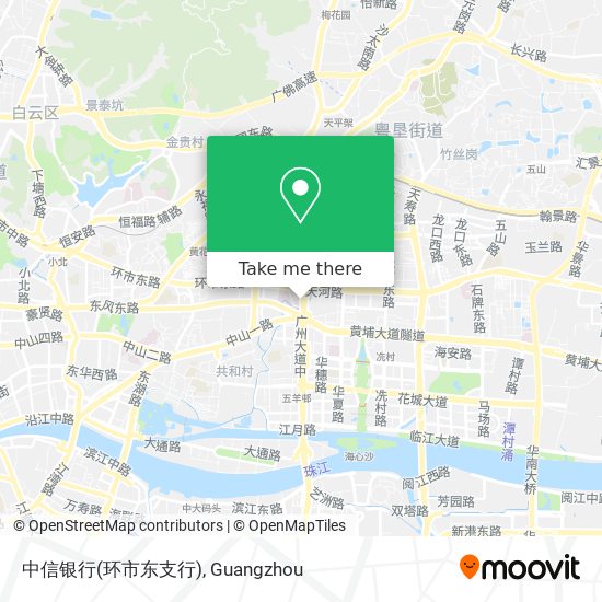 中信银行(环市东支行) map