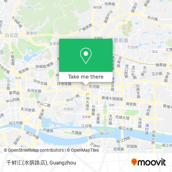 千鲜汇(水荫路店) map