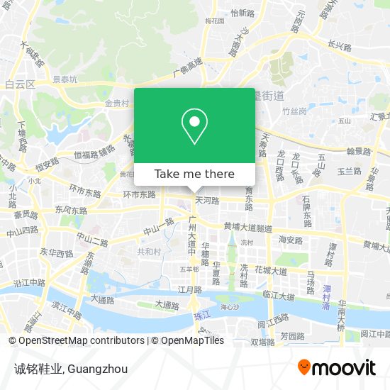 诚铭鞋业 map