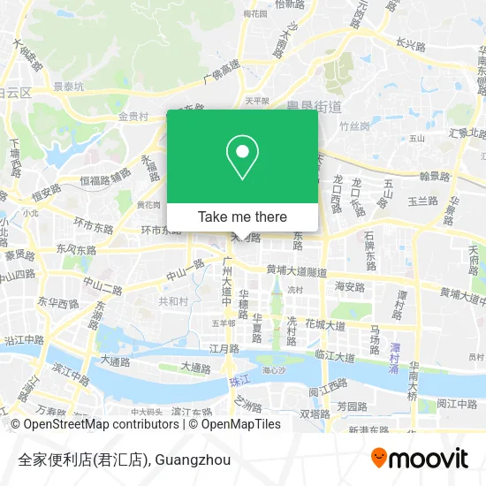 全家便利店(君汇店) map