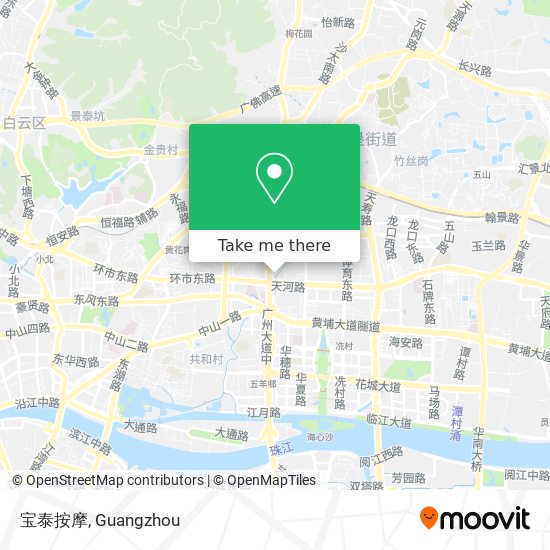 宝泰按摩 map