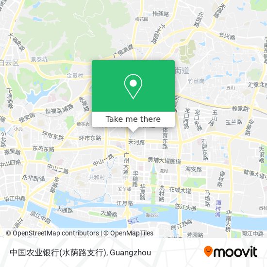 中国农业银行(水荫路支行) map