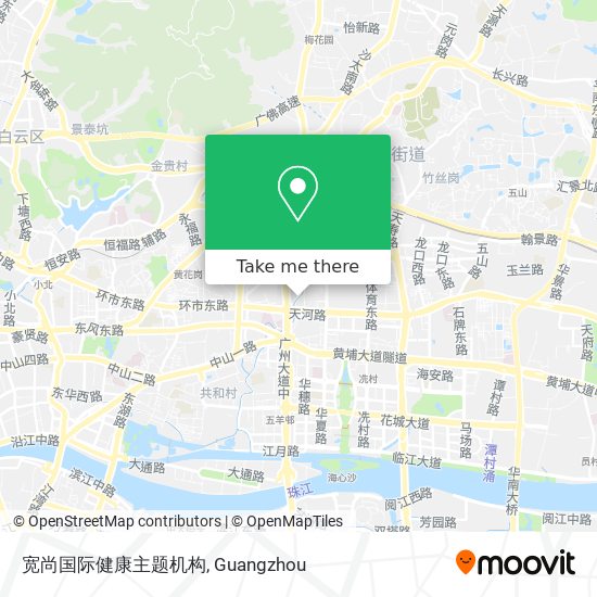 宽尚国际健康主题机构 map