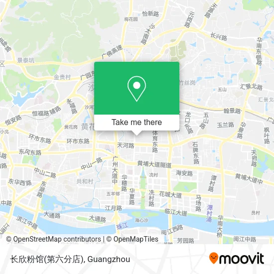 长欣粉馆(第六分店) map