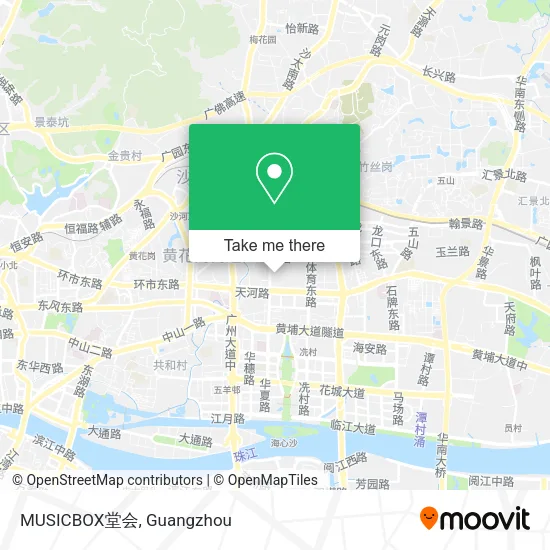 MUSICBOX堂会 map