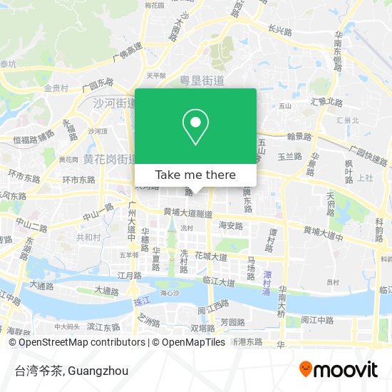台湾爷茶 map