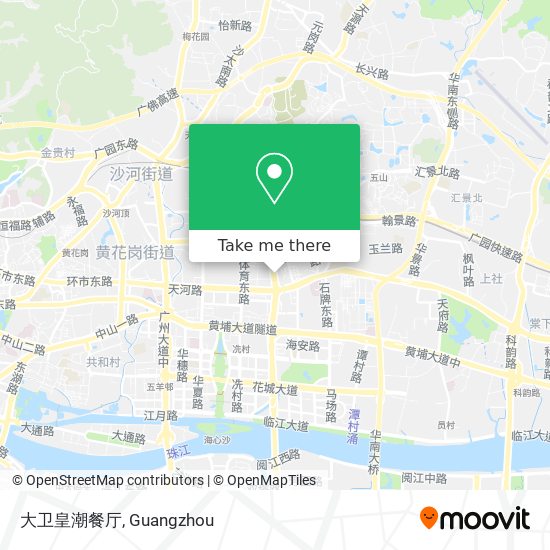 大卫皇潮餐厅 map