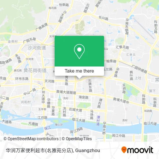 华润万家便利超市(名雅苑分店) map