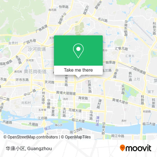 华康小区 map