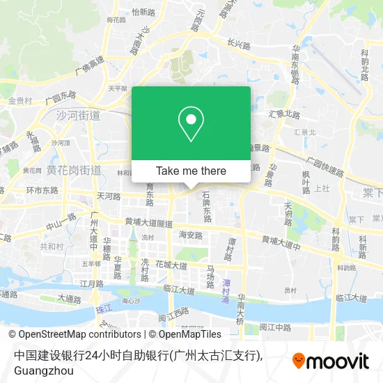中国建设银行24小时自助银行(广州太古汇支行) map