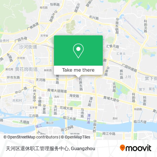 天河区退休职工管理服务中心 map