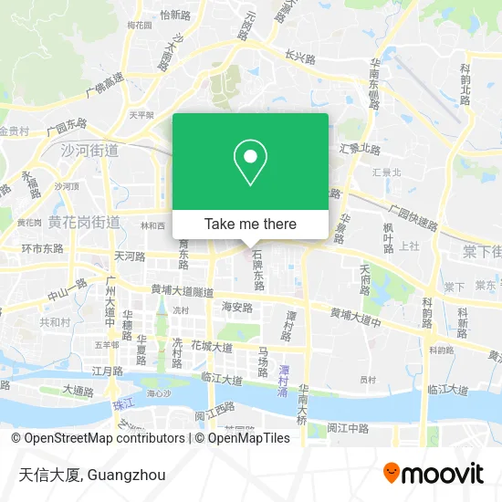 天信大厦 map