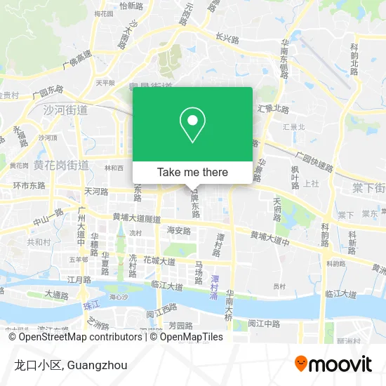 龙口小区 map