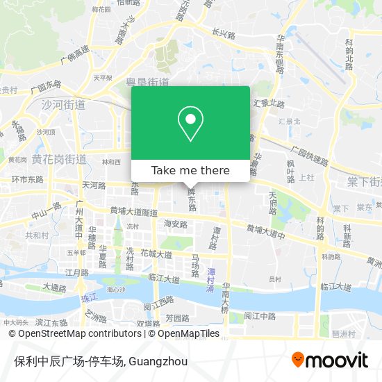 保利中辰广场-停车场 map