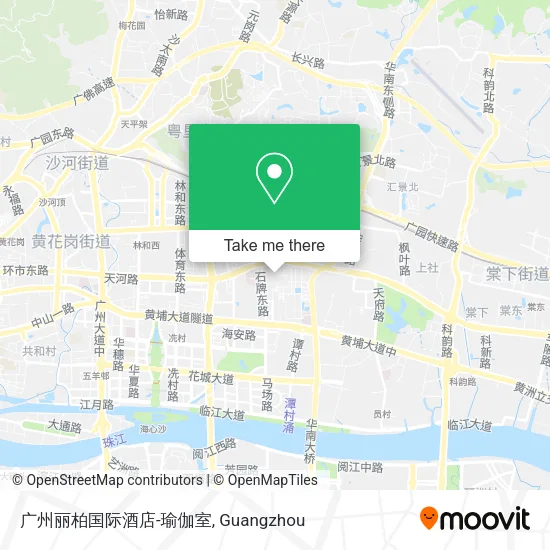广州丽柏国际酒店-瑜伽室 map