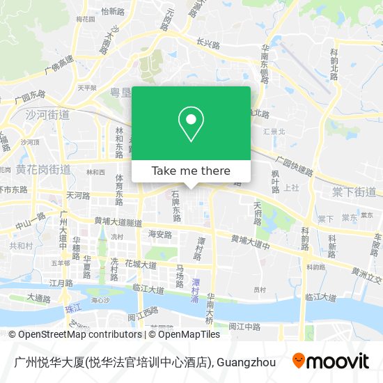 广州悦华大厦(悦华法官培训中心酒店) map