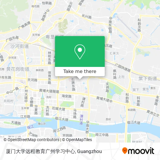 厦门大学远程教育广州学习中心 map